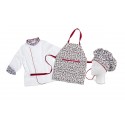 Set Infantil de cocina Delantal, casaca y gorro WorkTeam WSK5001