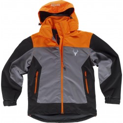 Chaqueta impermeable combinada tricolor WorkTeam S8225