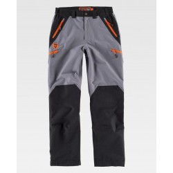 Pantalón de trabajo impermeable combinado WorkTeam S8320