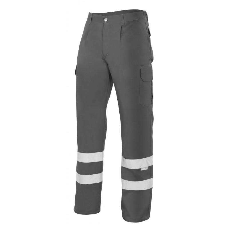 Pantalón de trabajo Multibolsillos con Cintas Reflectantes Velilla 159