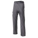 Pantalón cocinero rayas Velilla OREGANO 50