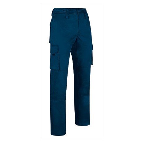 Pantalón multibolsillos con forro de franela vesin azul - Calzado