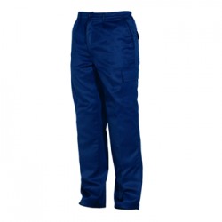 Pantalón multibolsillos con forro de franela vesin azul - Calzado