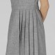 Vestido tablas mujer CHEVIOT Garys 550002