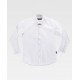 Camisa de Trabajo Manga Larga tipo Oxford Color Liso WorkTeam B8410