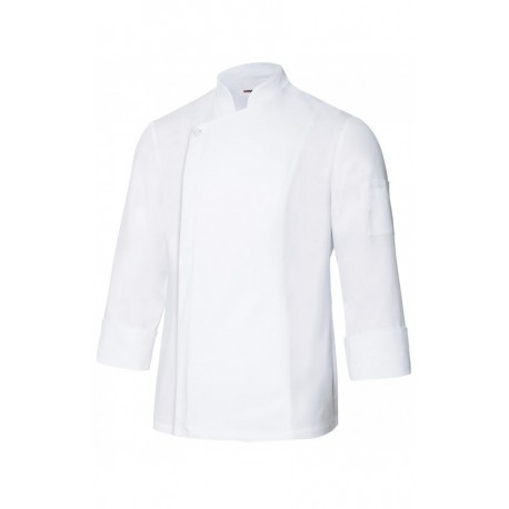 Chaqueta de cocina con cremallera Velilla 405202TC