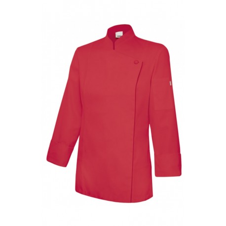 Chaqueta de cocina mujer con cremallera Velilla 405203TC